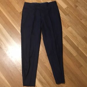 Stunning 100% linen navy dress pants